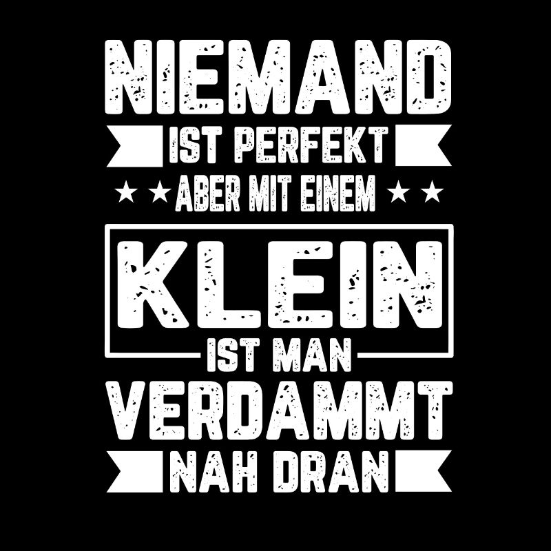 Klein Niemand ist Perfekt Geschenkidee