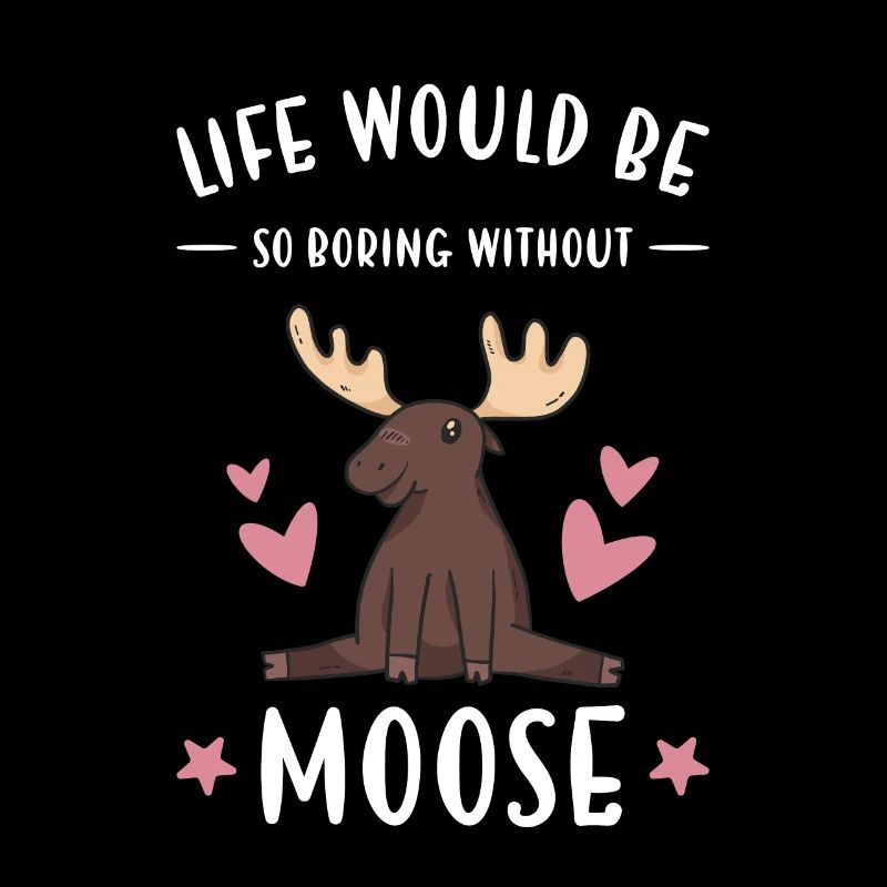 Elk Life Would Be So Boring Without Moose