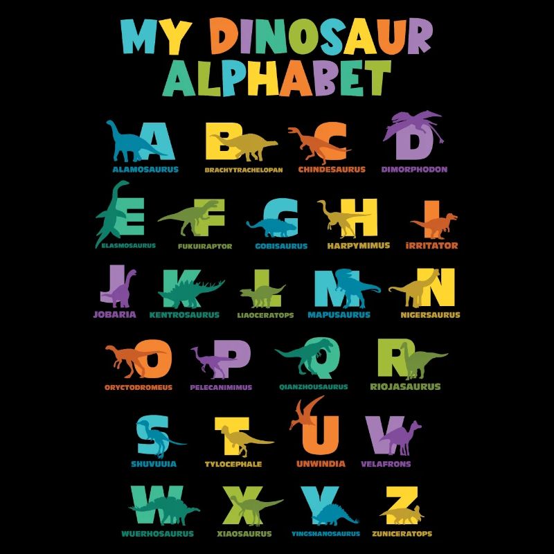 Dinosaurier Alphabet Learn Primer Geschenk