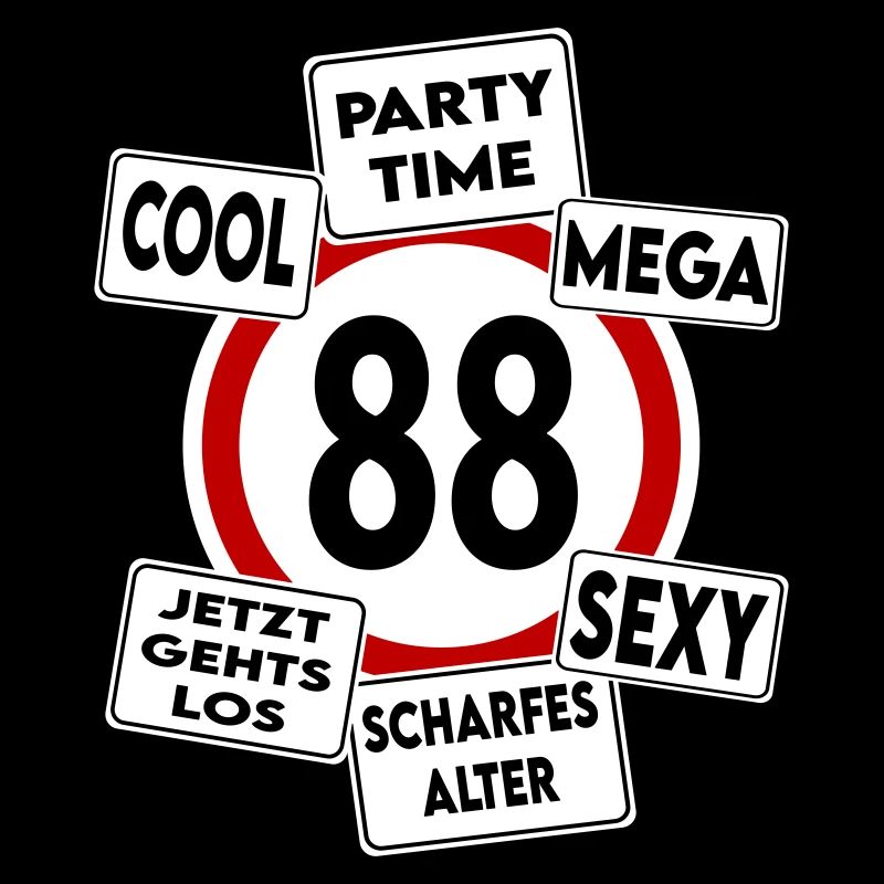 Geburtstag 88 Mega Cool Sexy Party Stark