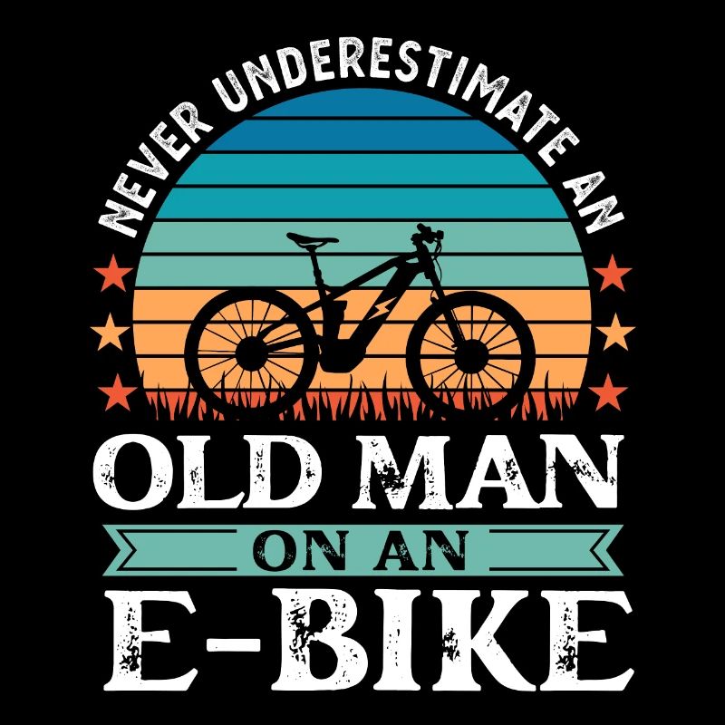 Never underestimate an Old Man on an EBike