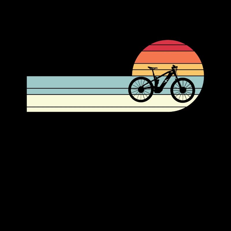 EBike Vintage Sunset Electric Bicycle