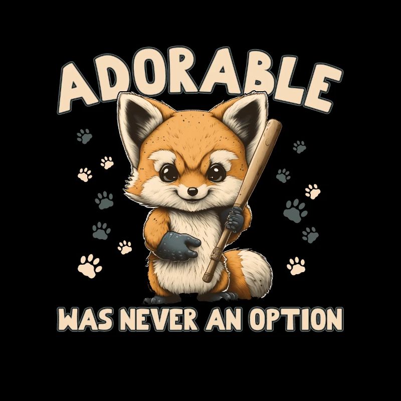 Adorable Was Never an Option Fox
