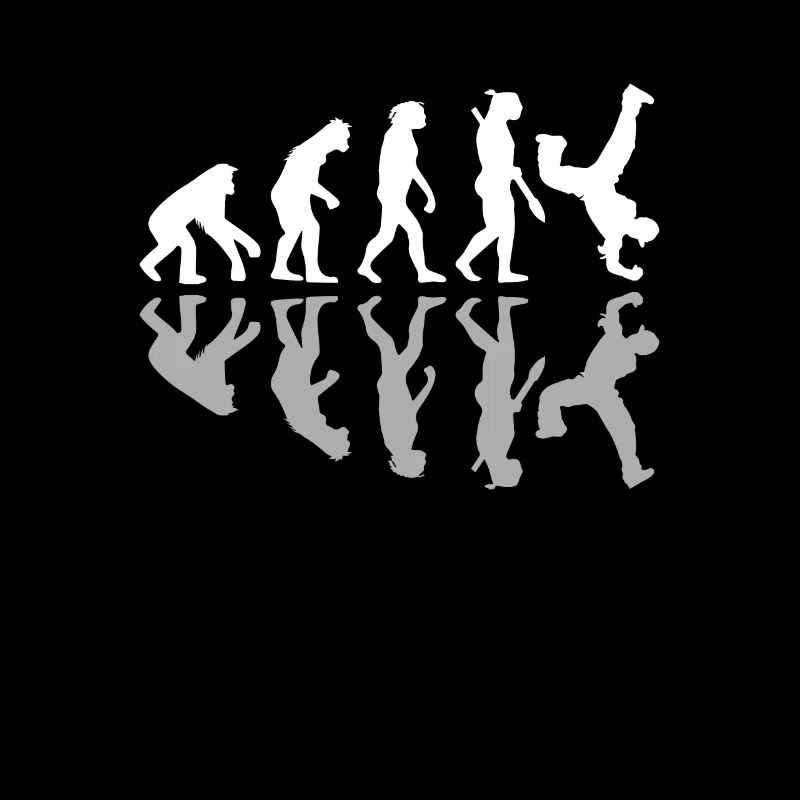 Breakdancing Human Evolution Dancer Breakdance