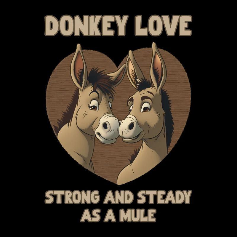 L’amour de l’âne est fort et stable comme une mule
