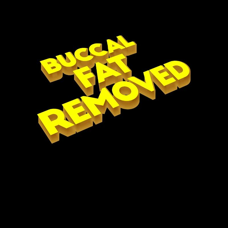 Graisse buccale enlevée