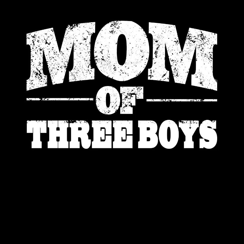 Mama Mom of three Boys Geschenkidee Muttertag