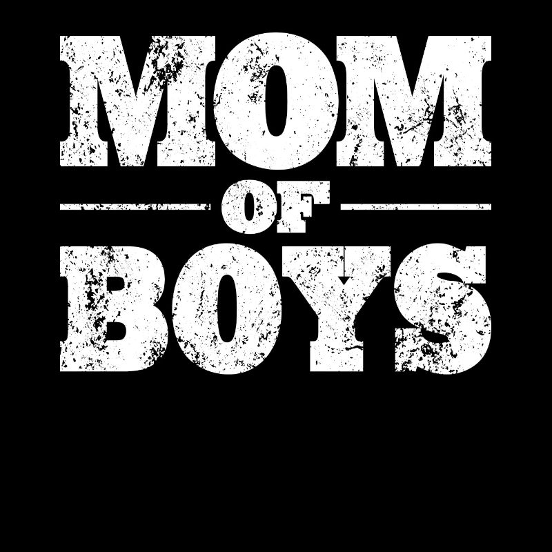 Mama Mom of Boys Geschenkidee Muttertag