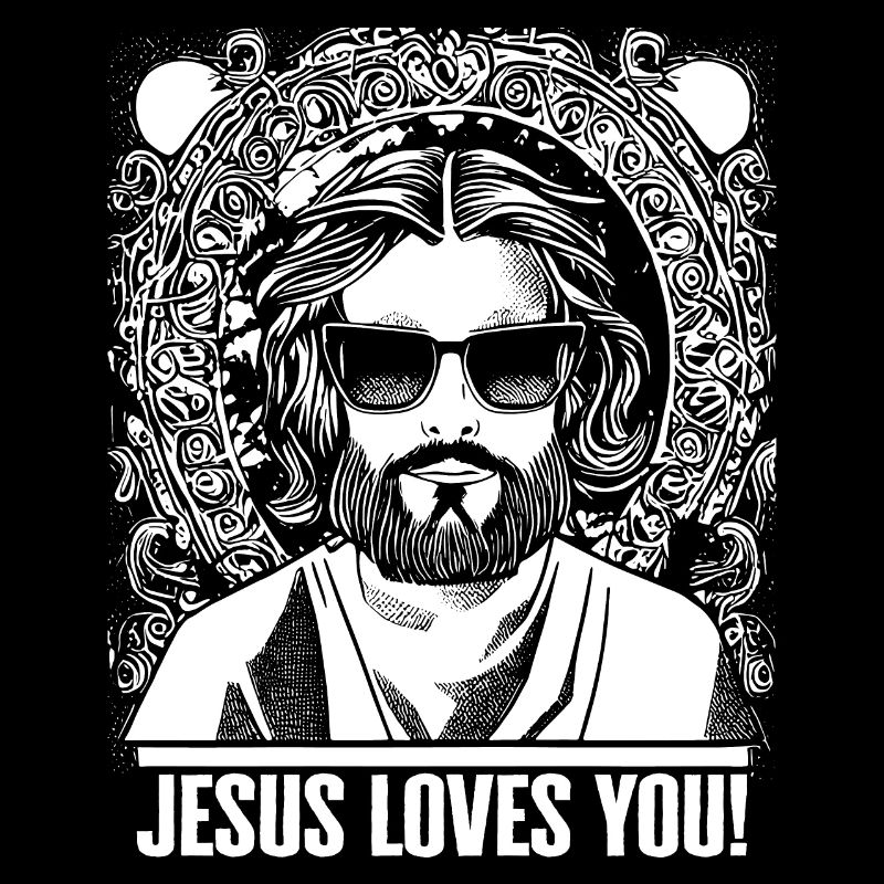 Jésus t’aime - Cool Jesus Design