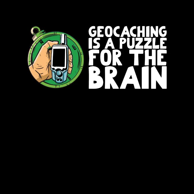 Geocaching is a puzzle for the brain