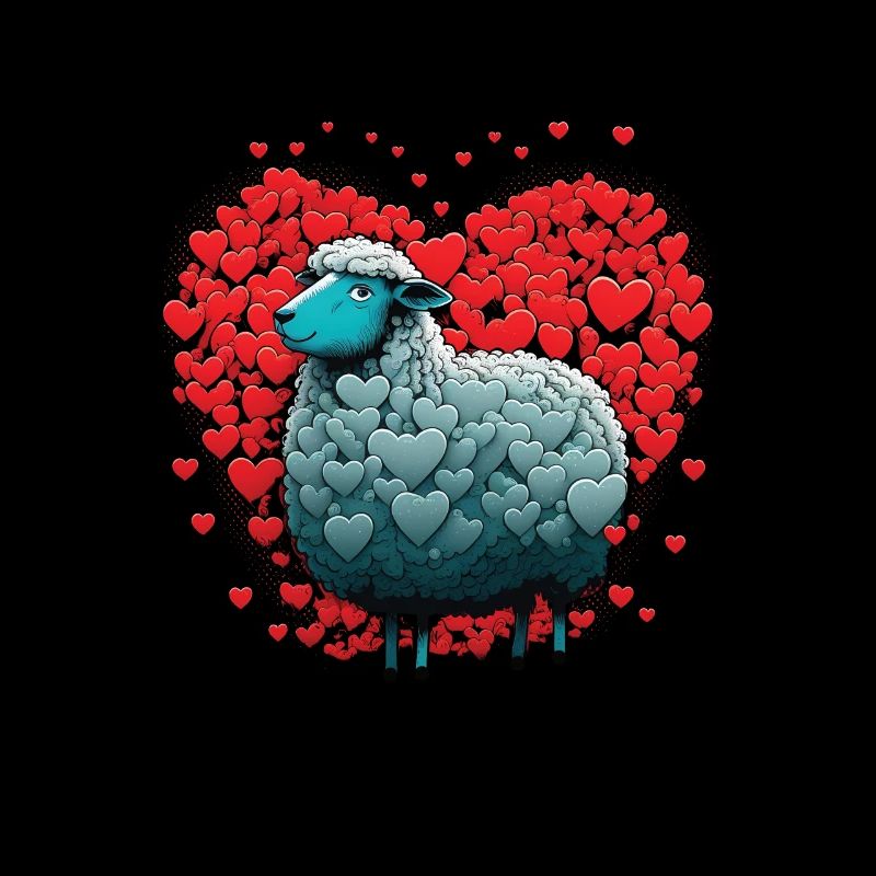 Schaf-liebes-herz