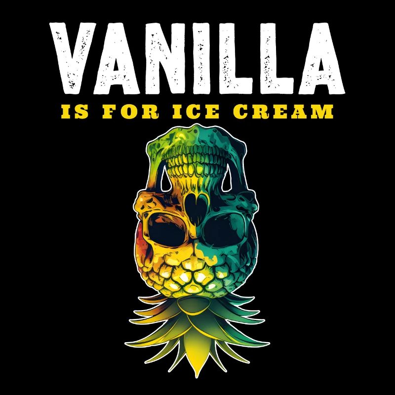 Vanille ist für Eis