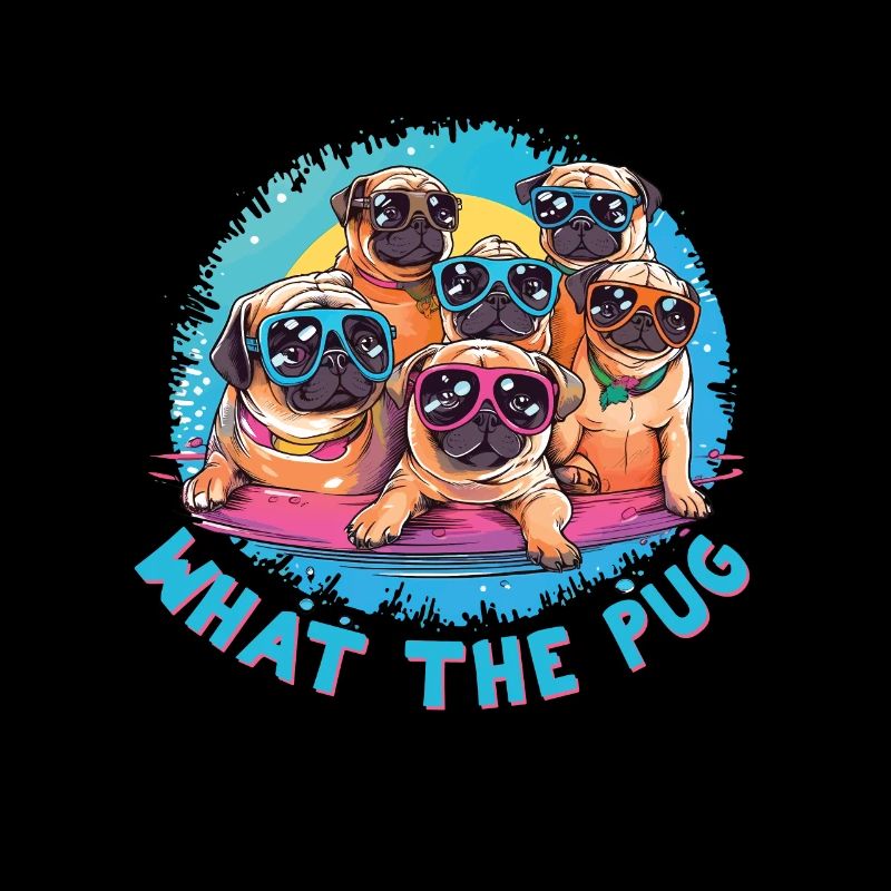 Pug Party - what the pug