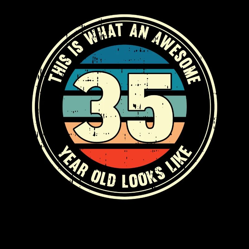 35e anniversaire pour que vous voyiez avec 35 cadeaux rétro