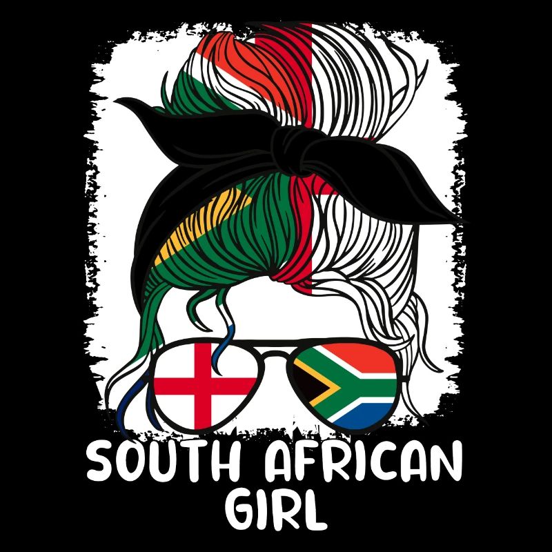 Halb Englisch, halb Südafrikanisch Mädchen Südafrika