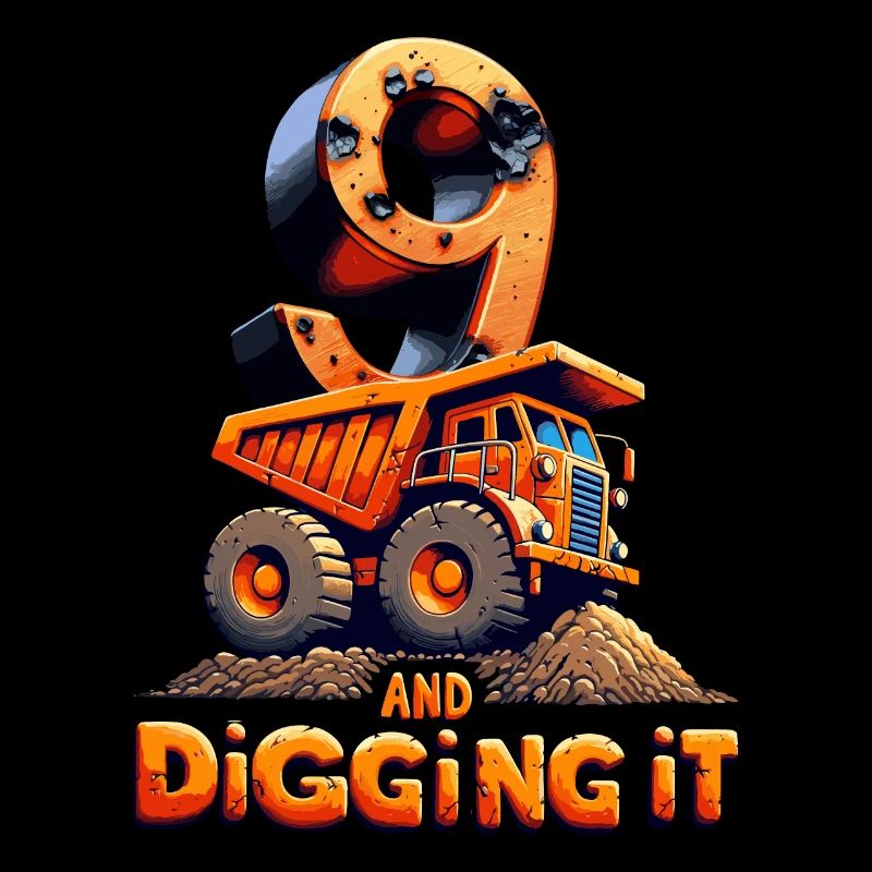 9. Geburtstag Bauwahn-bagger