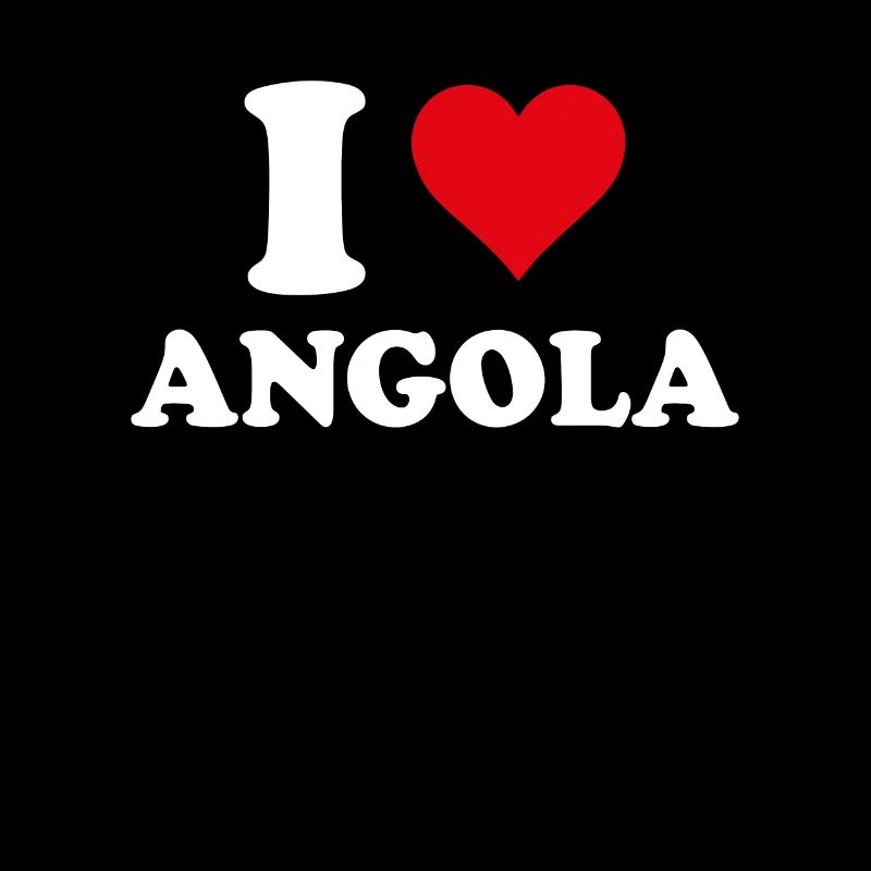 Ich liebe Angola Herz Angolanisch Angolanisch Geschenk