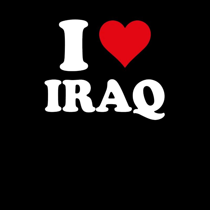 Ich liebe Irak Herz Irakisch Geschenk Irakisch