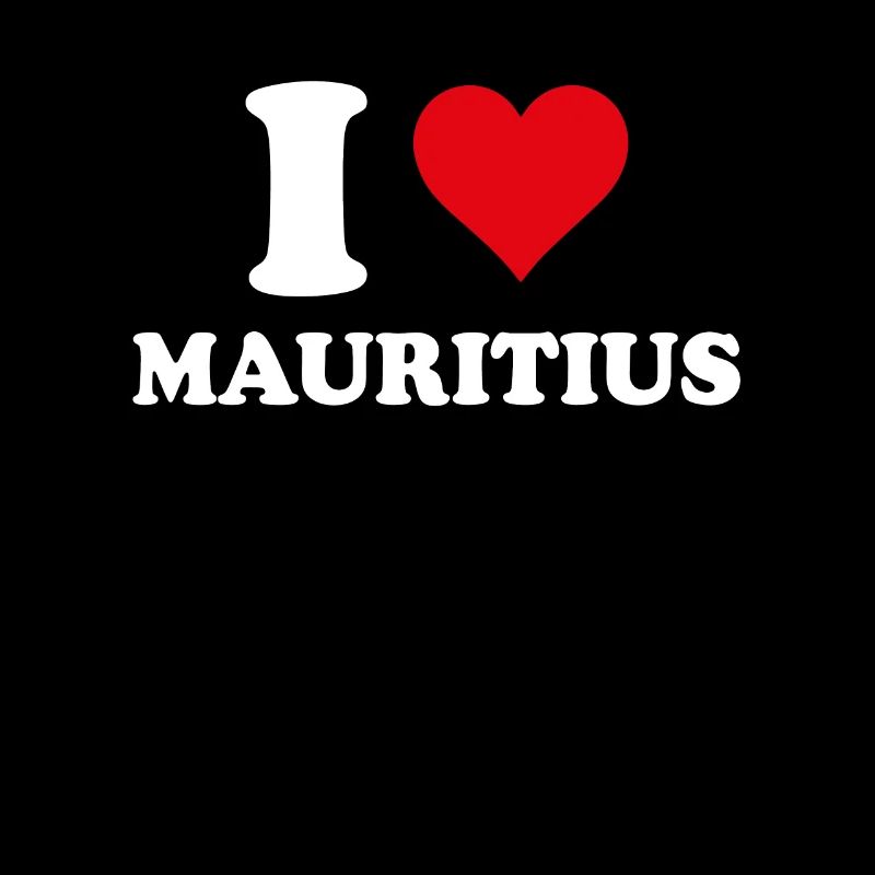 Ich liebe Mauritius Herz Mauritian Geschenk Mauritian