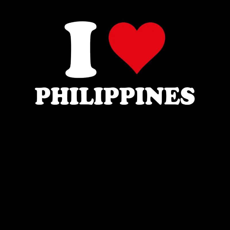 Ich liebe philippinisches Herzgeschenk