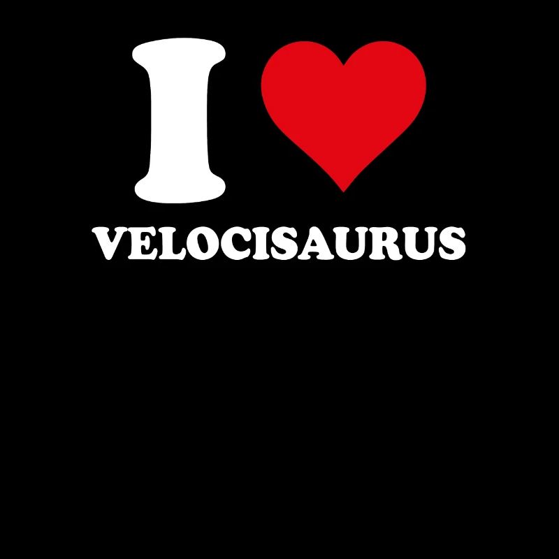 J'aime Velocisaurus Paléontologie Dinosaure