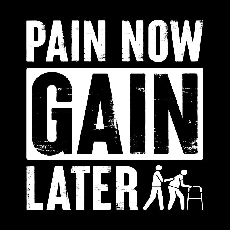 « Endurer la douleur, accepter le gain –