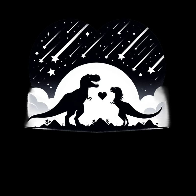 Dino Love T-Rex Meteor Shower Valentinstag
