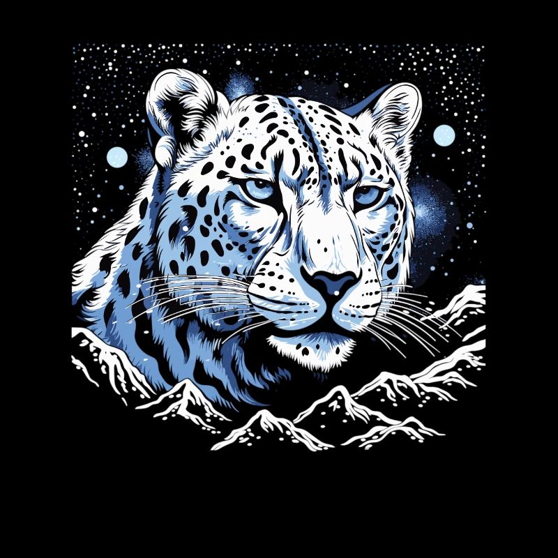 Himmlischer Schneeleopardenwächter