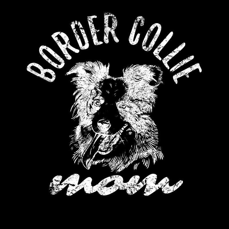 Border Collie Dad Mom Canine Enthusiast Design