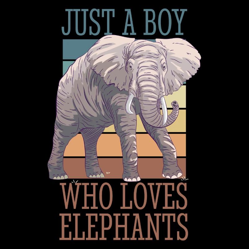 Retro Vintage Elefant Spirituelles Tier Design