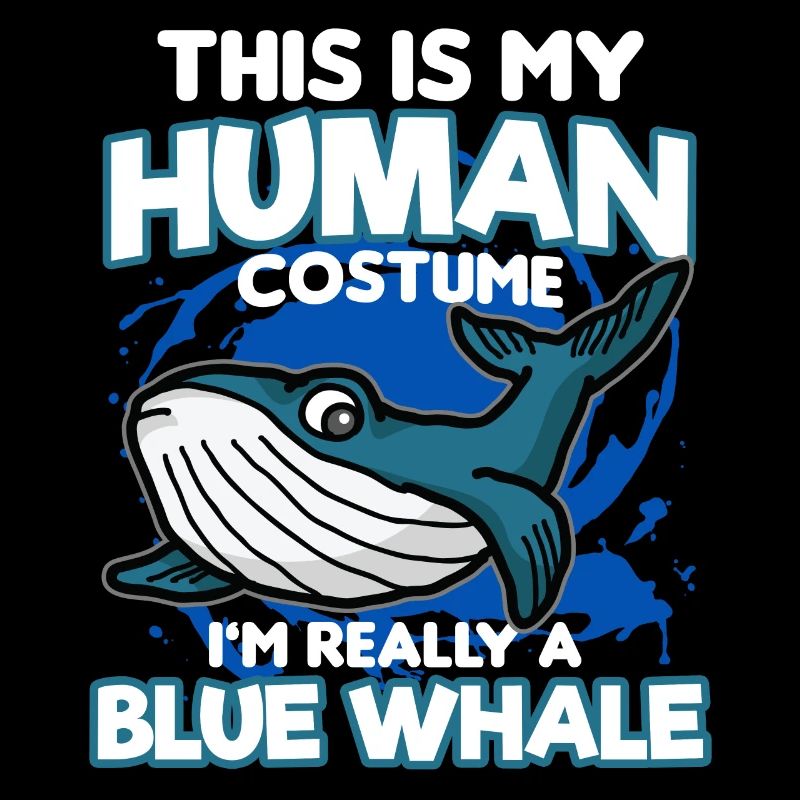 Human Costume Really a Blue Whale