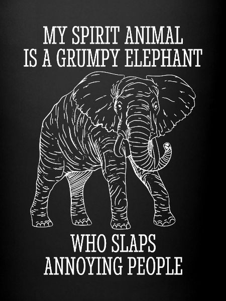 Collection d’animaux éléphant rétro