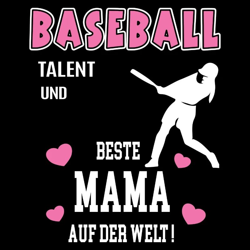 Baseball Beste Mama Mutter Muttertag Geburtstag