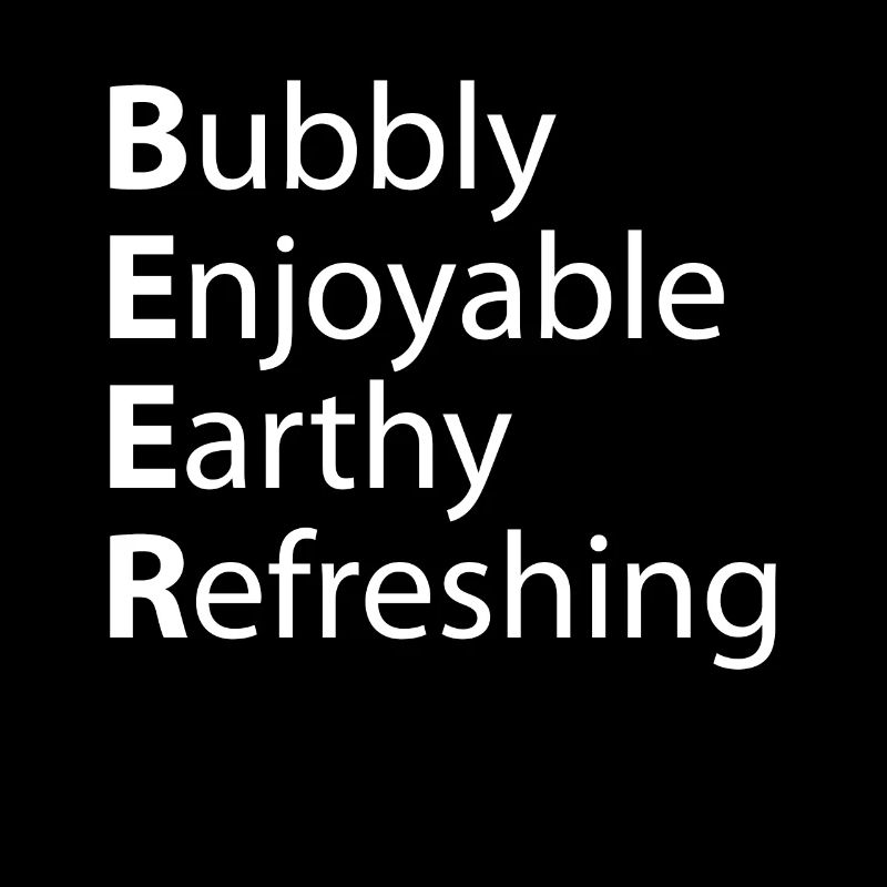 Beer sparkling wine, pleasant, earthy, refreshing