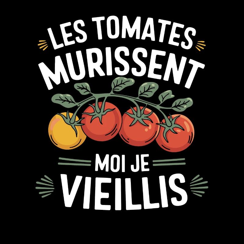 Tomatoes Ripen Tomato Gardening Funny