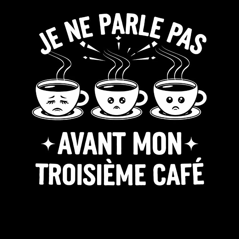 Ich spreche erst mit meinem dritten Morgenkaffee