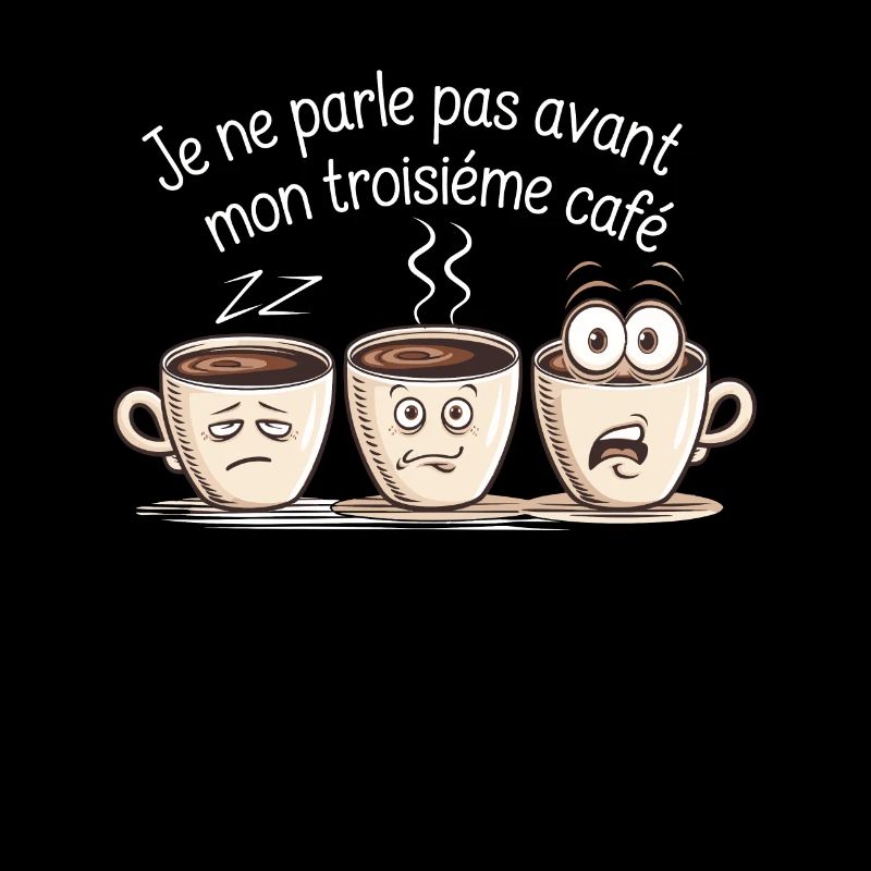 I don't speak until my third morning coffee