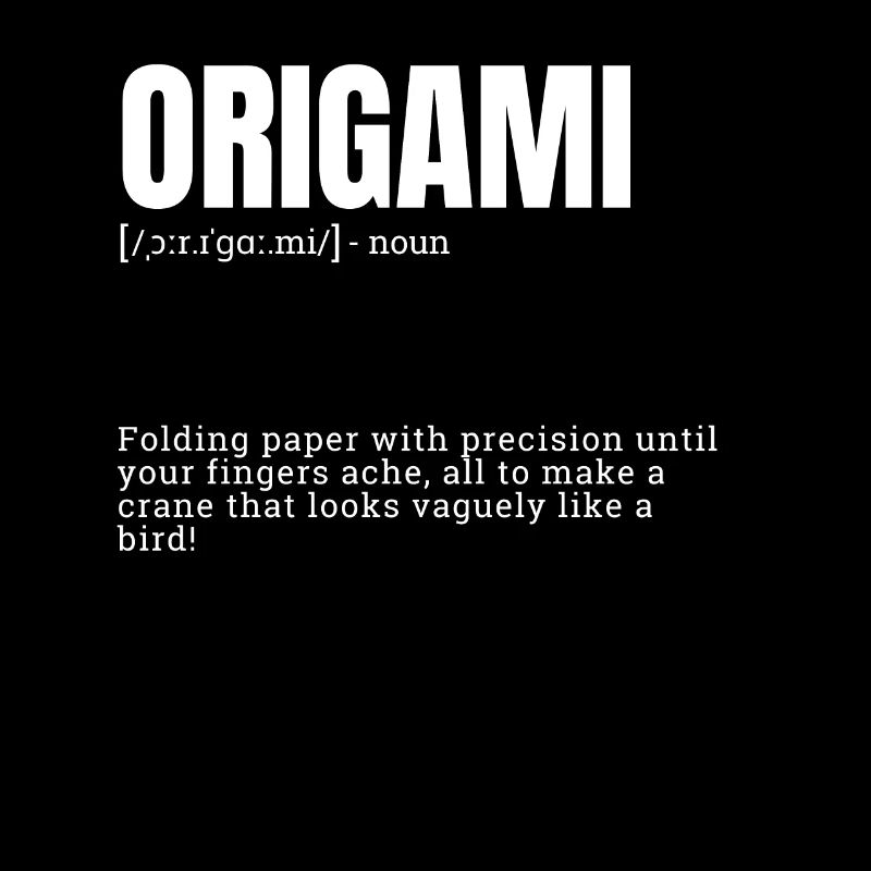 Origami drôle loisirs d’intérieur définition produit ty