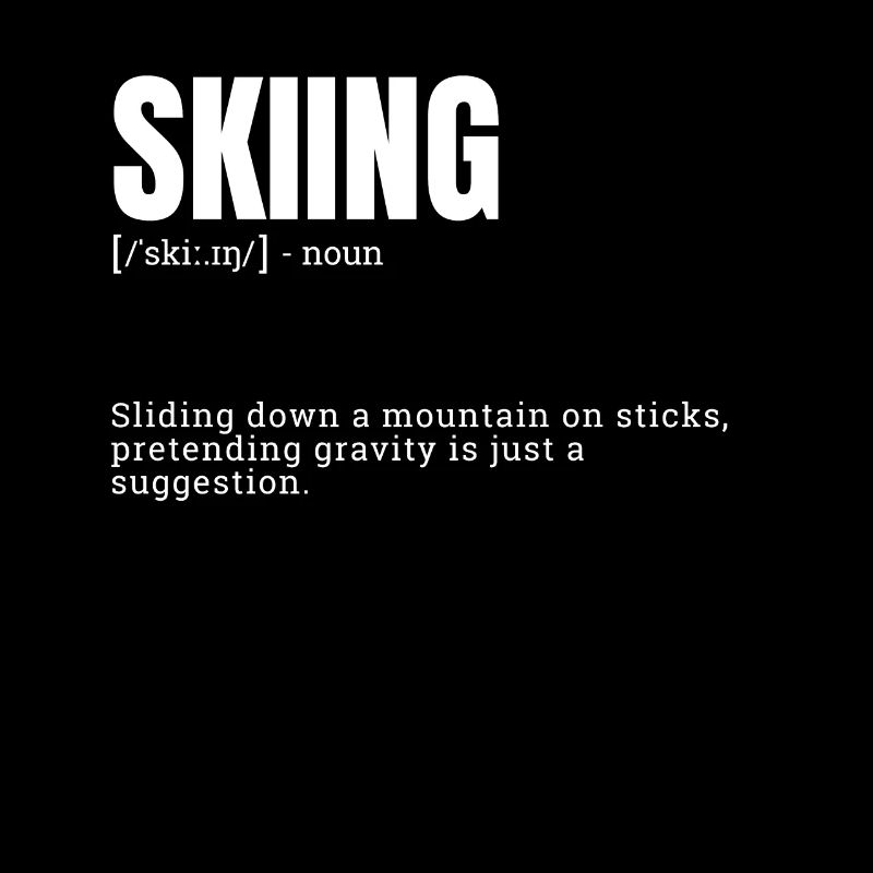 Funny Skiing Gravity Defying Comedy Skiing Meme