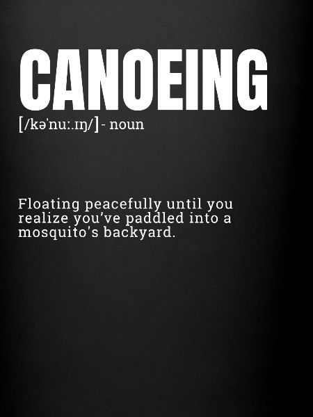 Funny Canoeing Definition