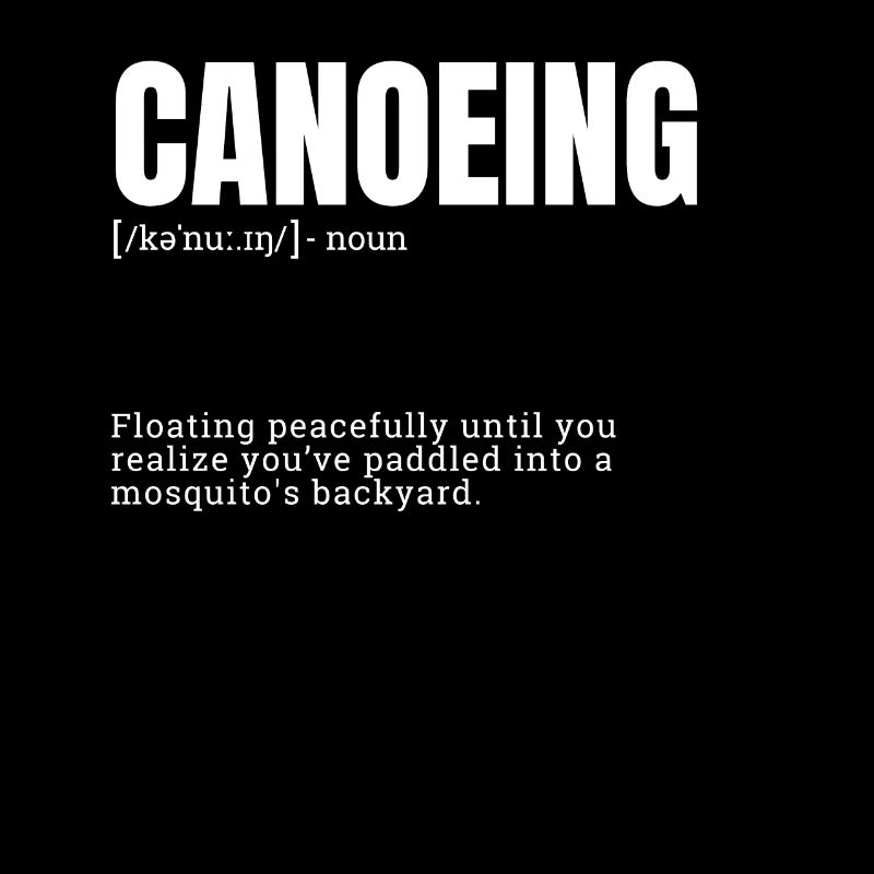 Funny Canoeing Definition