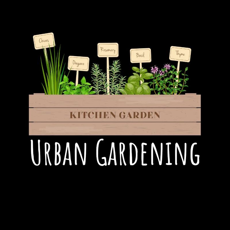 Conception de jardinage urbain - Votre déclaration verte