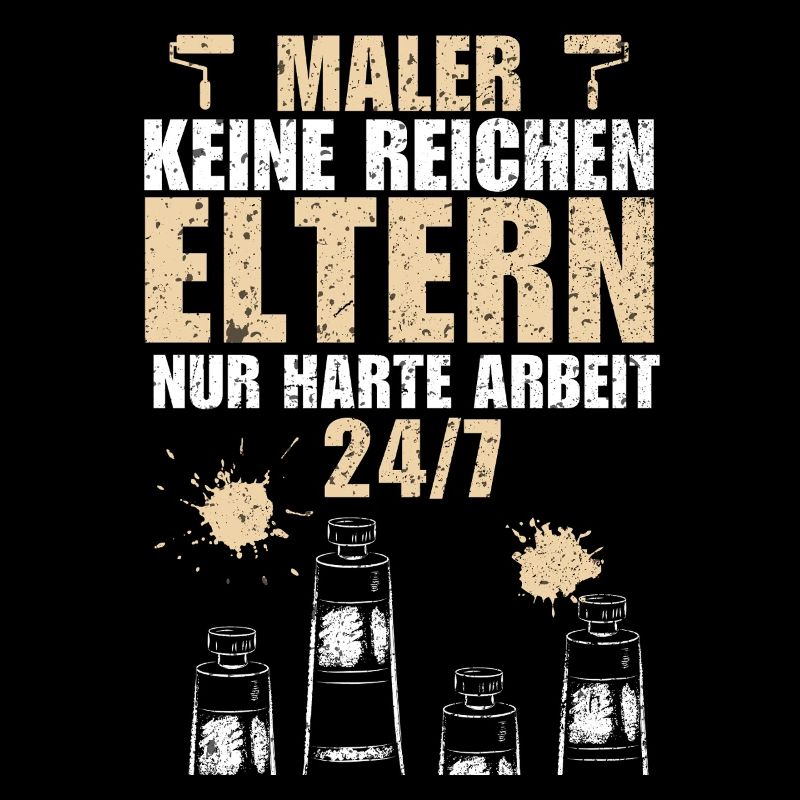 Cooles Maler Design - Kunst trifft Handwerk