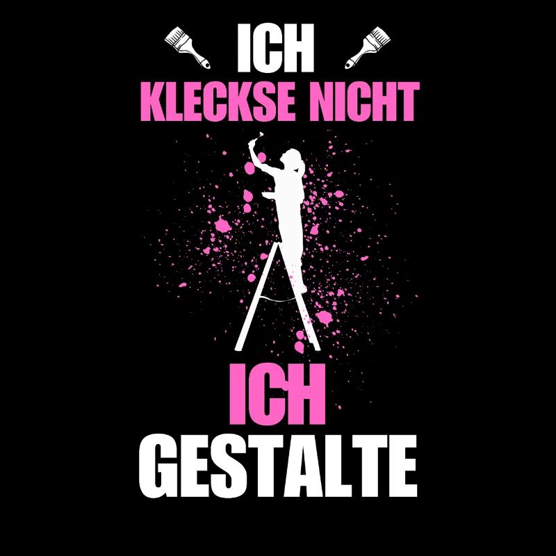 Cooles Malerin Design - Kunst trifft Handwerk