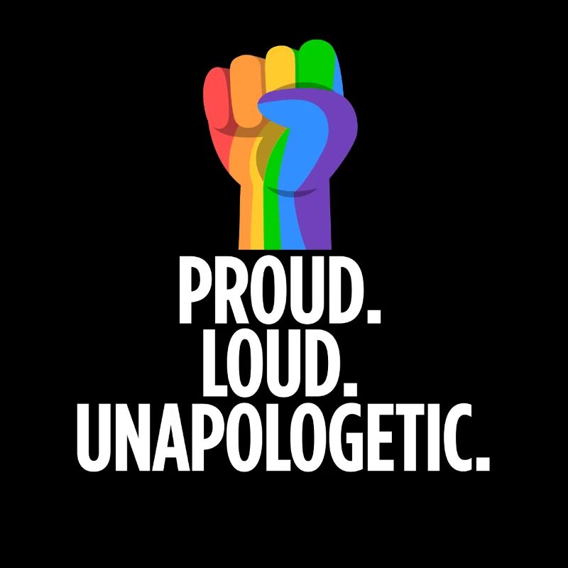 Un design arc-en-ciel cool pour CSD et LGBTQ+