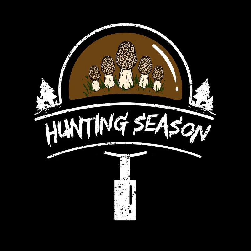 Drôle de cadeau de saison de chasse aux champignons