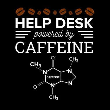 Help Desk Alimentato da PC hotline di supporto alla caffeina