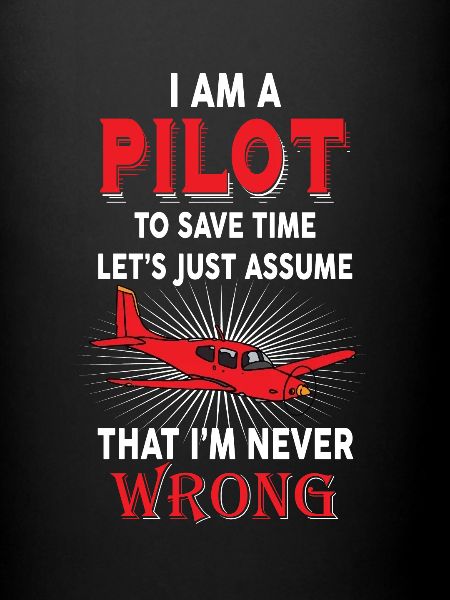 Pilot Piloten Spruch Geschenk