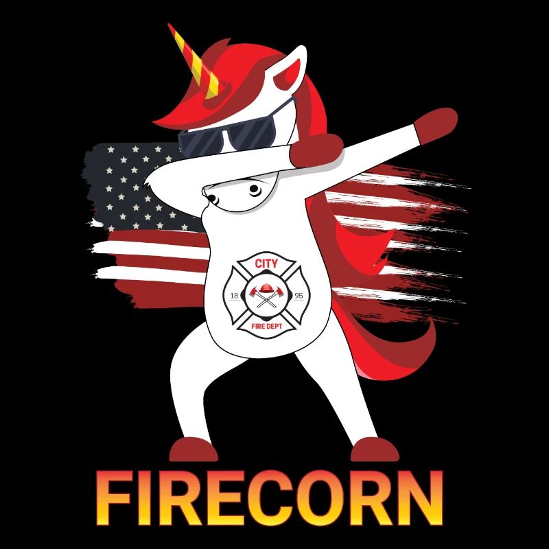 Firecorn Fire Brigade Unicorn