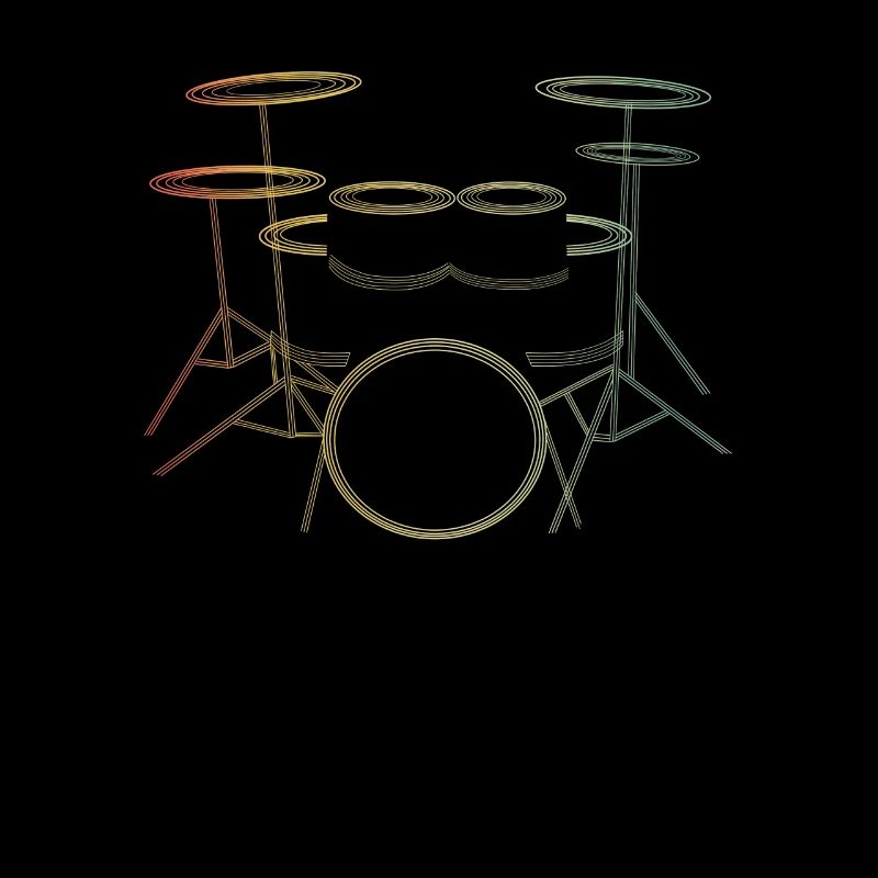 Cadeau de conception de batterie pour batteur
